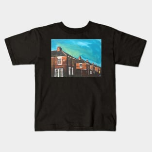 Hull, Terraced Houses Kids T-Shirt